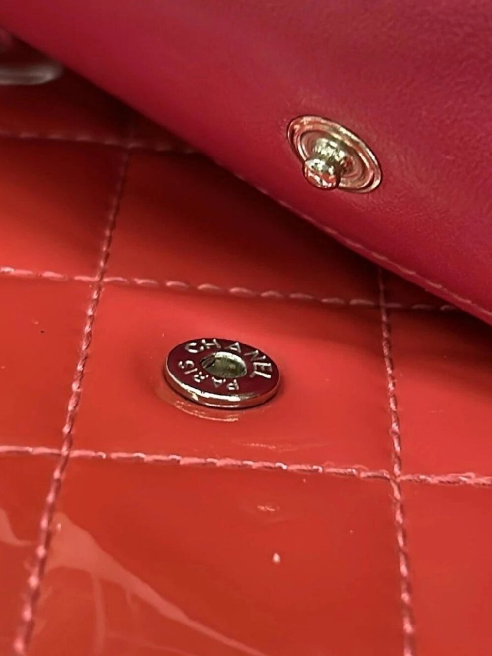 CHANEL Matelasse Pink Patent Leather Other Style Wallet - Picture 7 of 14